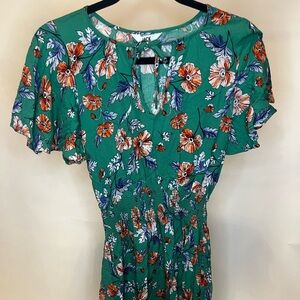 Green summer dress size XS made by Jack by BB Dakota